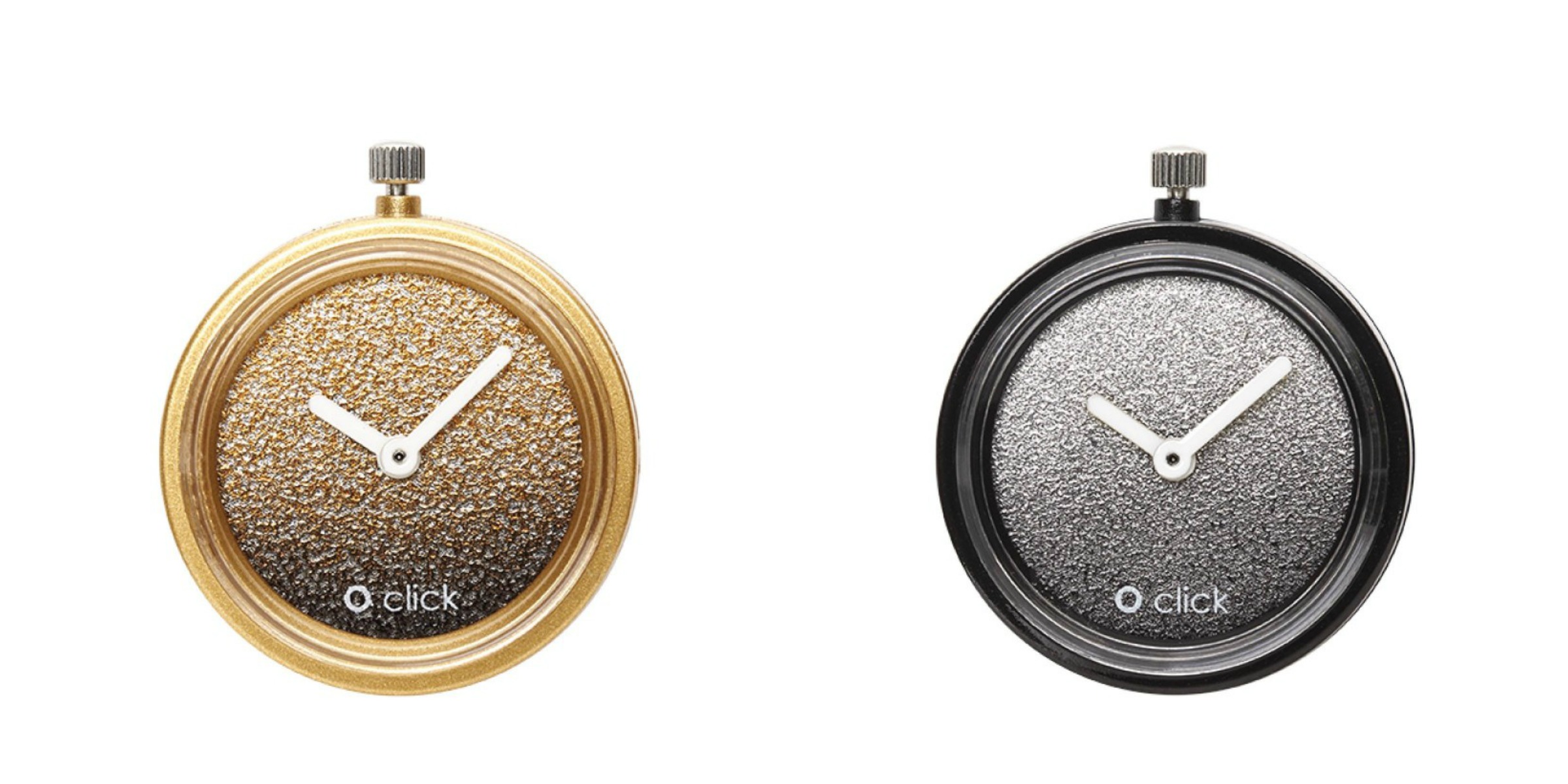 Meccanismo nuovo orologio O Bag O Click Shift Glitter Natale 2018