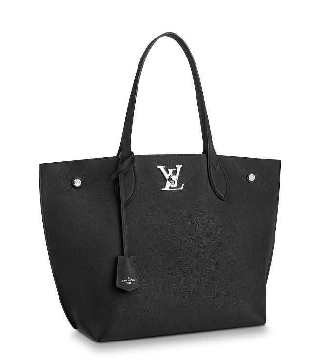 Nuova borsa Louis Vuitton Lock Me Go nera