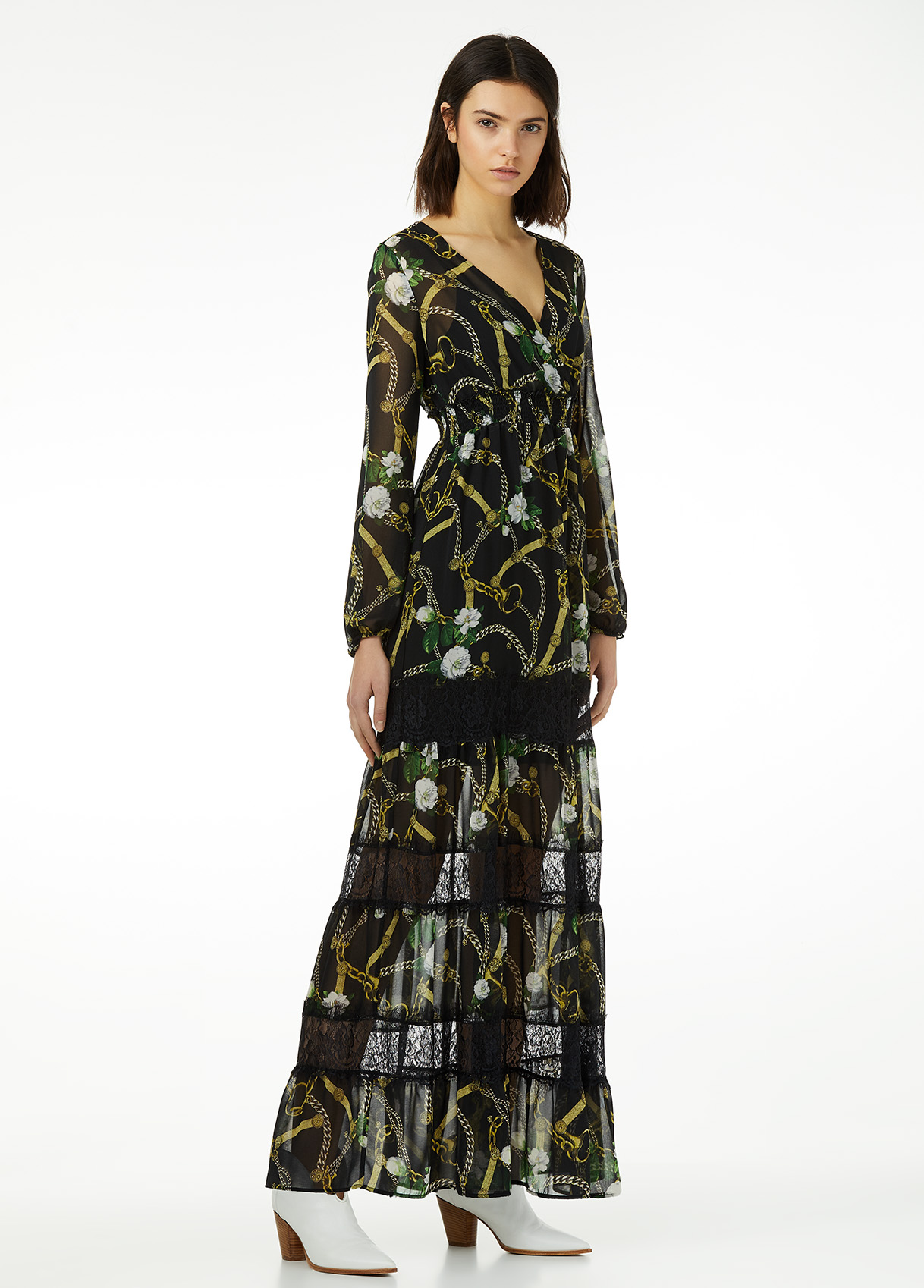 Abito lungo Liu Jo primavera estate 2019 prezzo 199 euro