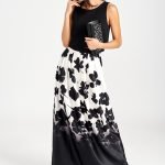 Abito lungo elegante da cerimonia Rinascimento collezione primavera estate 2019