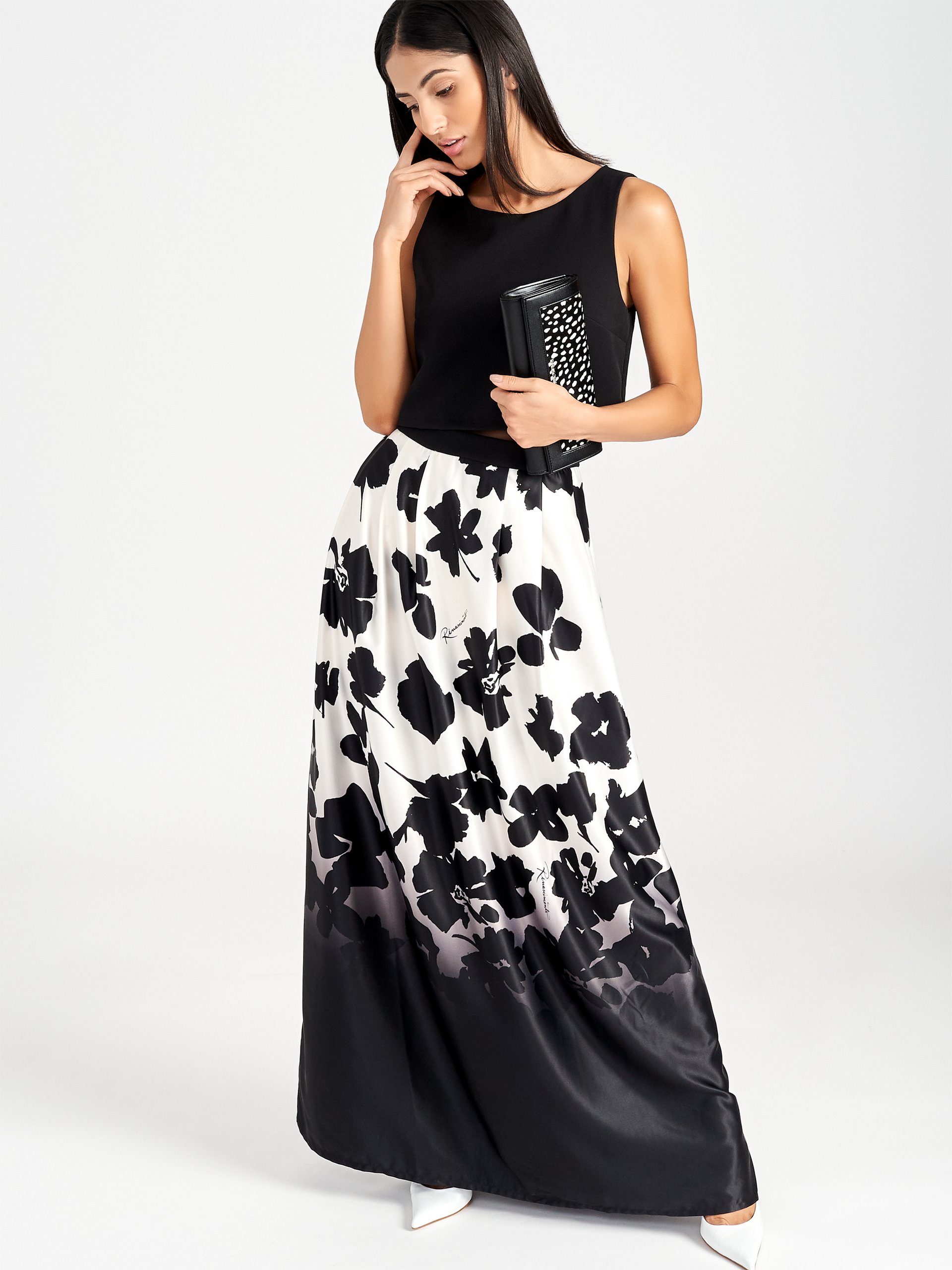 Abito lungo elegante da cerimonia Rinascimento collezione primavera estate 2019