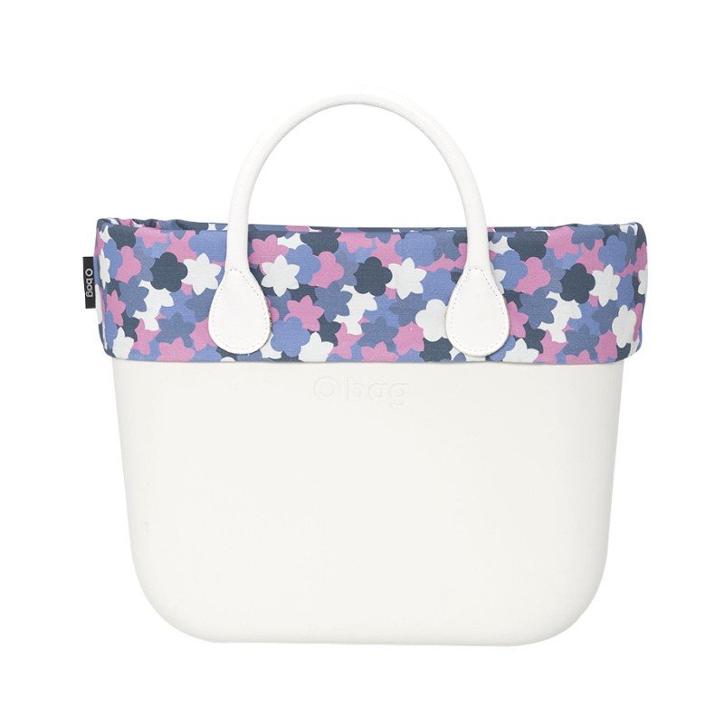 Bordo borse O bag fantasia flower camouflage primavera estate 2019