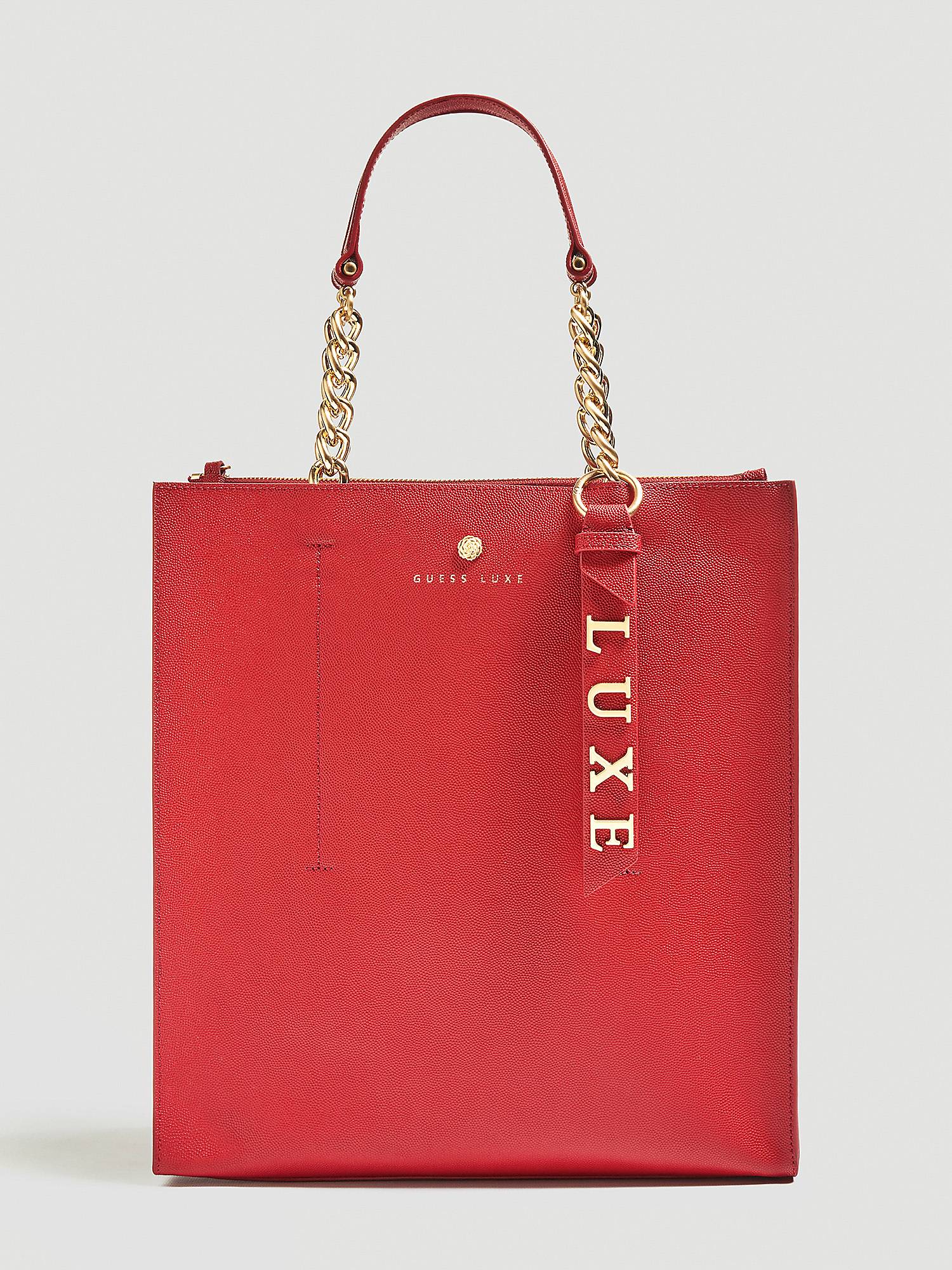 Borsa Guess Luxe in vera pelle Guess prezzo 215 euro