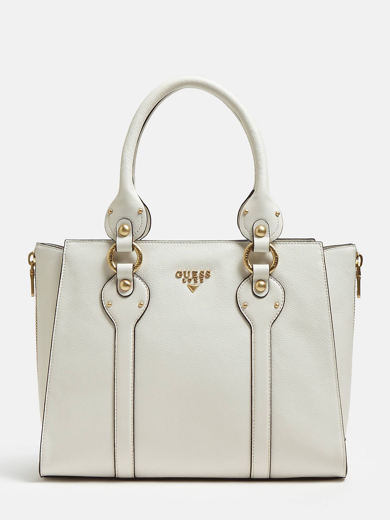 Borsa a mano Guess in vera pelle prezzo 270 euro estate 2019