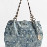 Borsa a spalla in denim Guess estate 2019 prezzo 159 euro