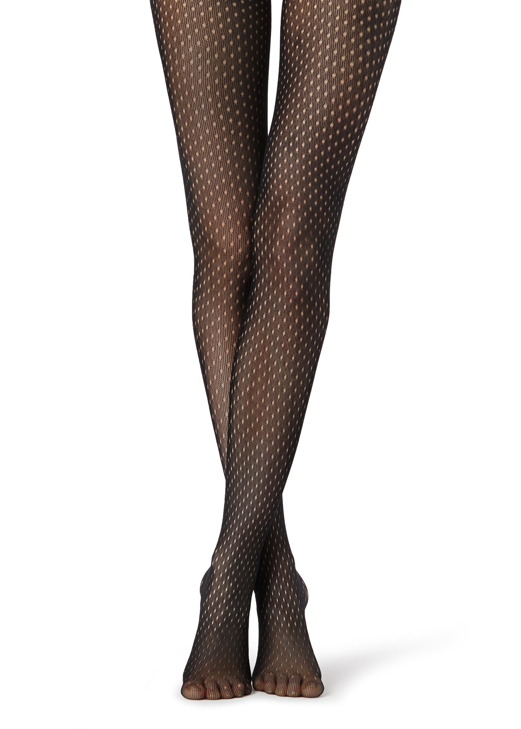 Collant A Rete Silky Con Righello Posteriore: Massima Trasparenza E Comfort Per Gambe Perfette