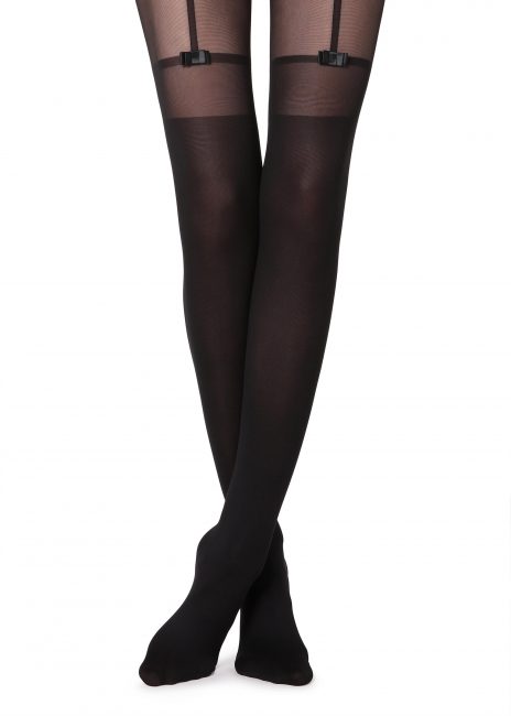 Calze effetto parigina con motivo reggicalze con fiocchetto Calzedonia Calze effetto parigina con motivo reggicalze con fiocchetto Calzedonia