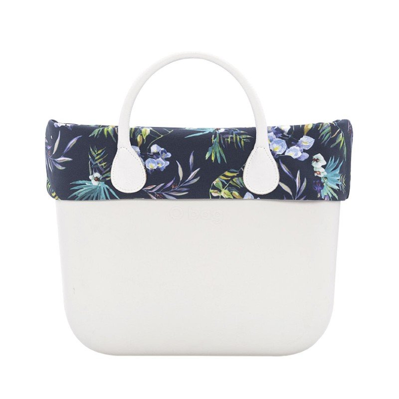 Nuovo Bordo Borsa O Bag in tessuto Japan blu navy primavera estate 2019