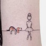 Tatuaggio bracciale donna