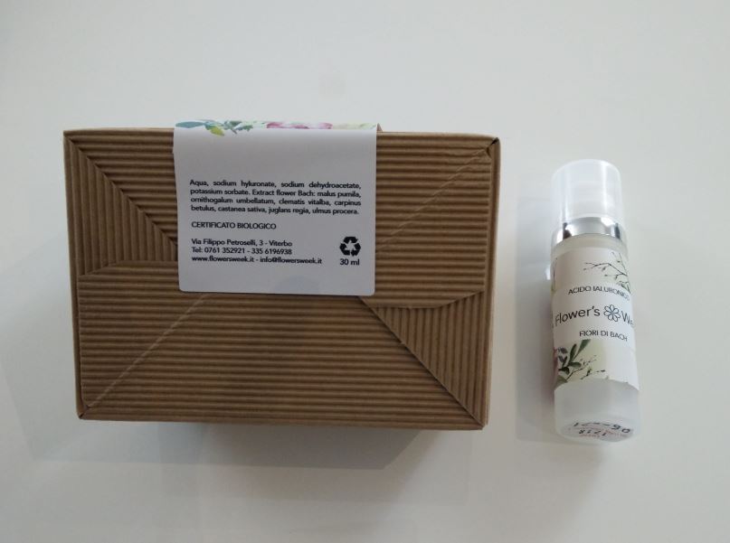 INCI acido ialuronico ai fiori di Bach