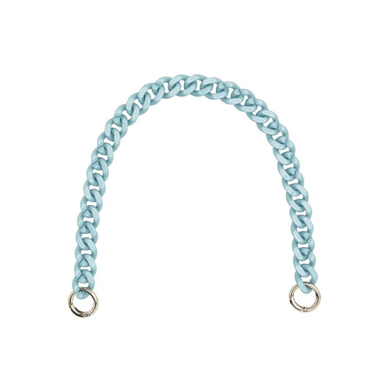 Manichetto corto in catena plexiglass O Pocket primavera estate 2019