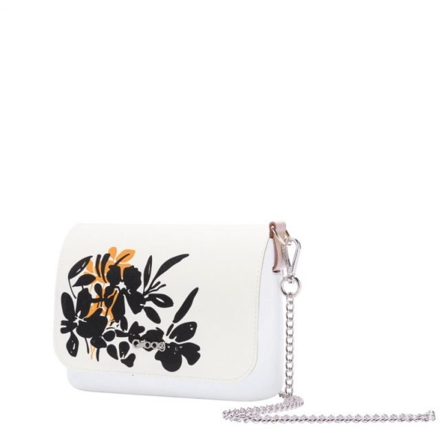 Nuova borsetta a tracolla O Pocket con pattina flower primavera estate 2019 Nuova borsetta a tracolla O Pocket con pattina flower primavera estate 2019