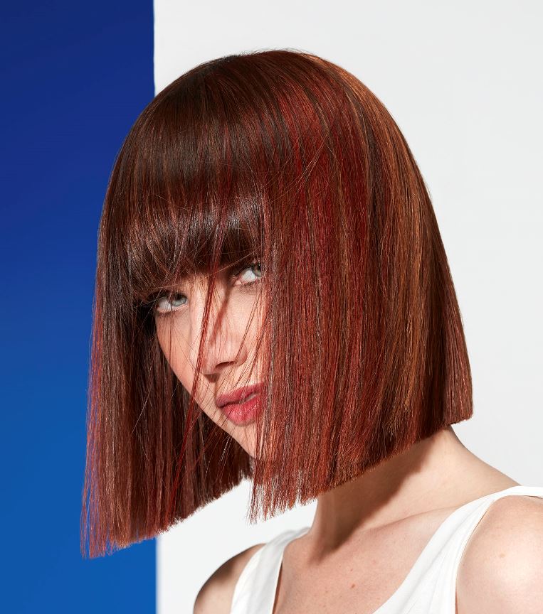 Taglio capelli caschetto liscio Intermede