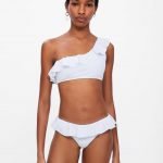 Costume da bagno con volant Zara estate 2019