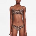 Costume da bagno stampa animalier Zara estate 2019