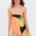 Costume intero monospalla Zara estate 2019