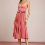 Abito midi Elisabetta Franchi collezione primavera estate 2019