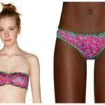 Bikini a fascia imbottita e slip arricciata Benetton 2019