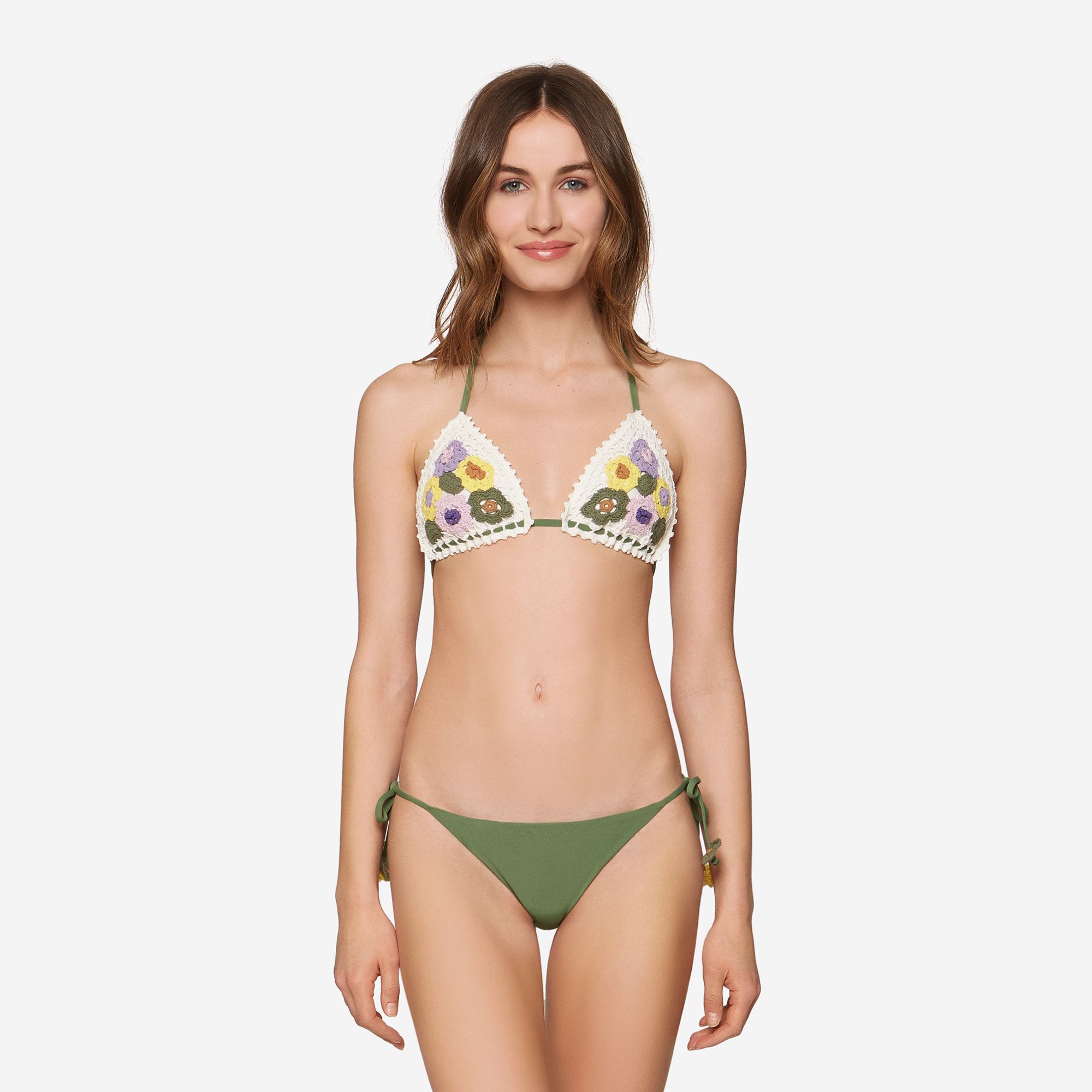 Bikini a trinagolo ad uncinetto Goldenpoint estate 2019