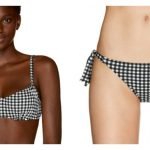 Bikini fantasia quadretti vichy Benetton 2019