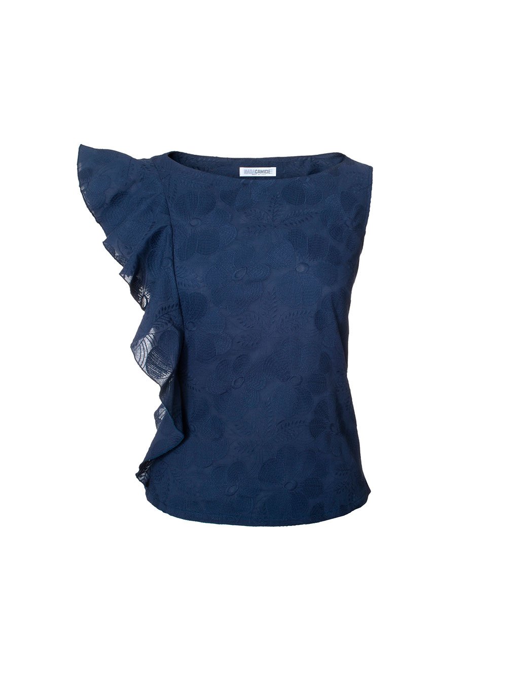 Elegante top con volant Nara Camicie estate 2019