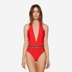 Goldenpoint costume intero con scollatura profonda estate 2019
