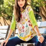 Nara Camicie Maglia stampa floreale catalogo primavera estate 2019
