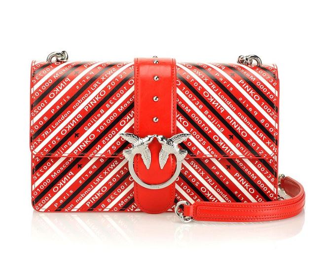 Nuova borsa Pinko Love bag Logomania prezzo 285 euro