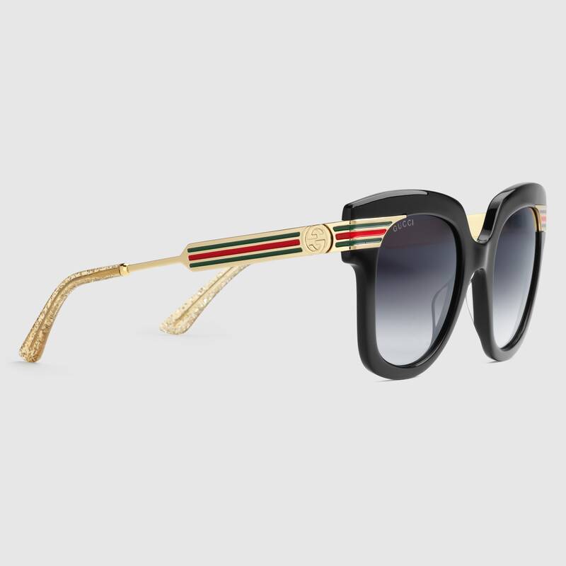 Occhiali da sole Gucci donna neri 2019