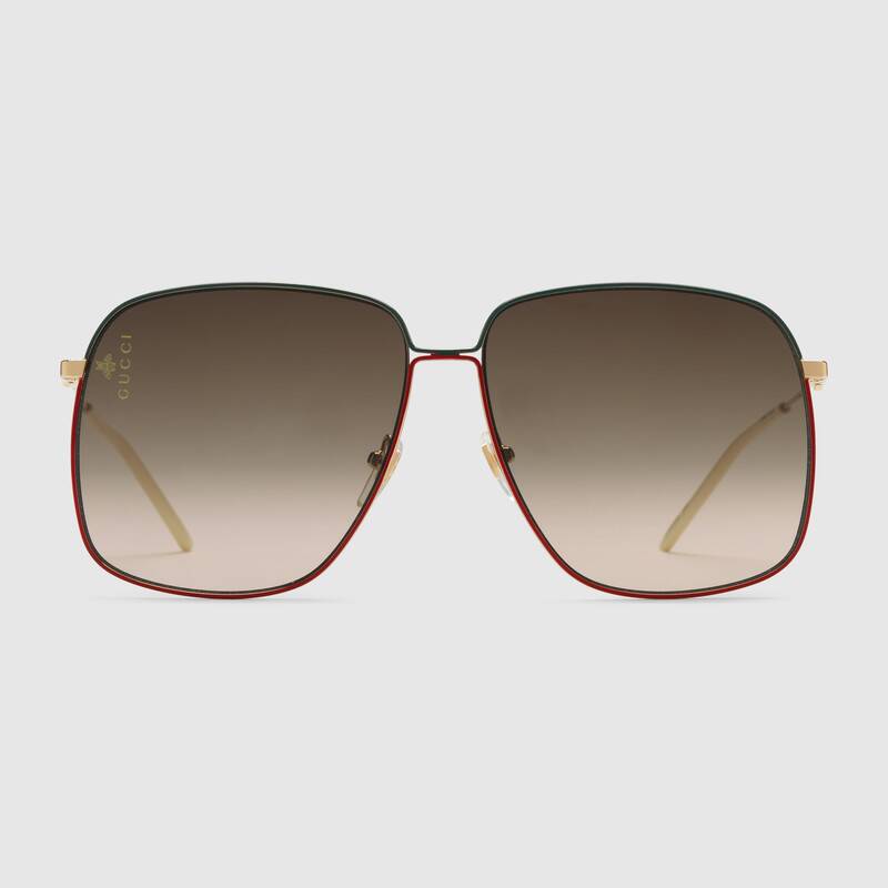Occhiali da sole Gucci in metallo donna prezzo 300 euro