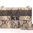 Pinko Love bag Python in pelle stampa pitone estate 2019 prezzo 295 euro