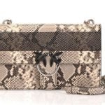 Pinko Love bag Python in pelle stampa pitone estate 2019 prezzo 295 euro