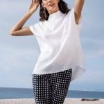 Top bianco Nara Camicie estate 2019