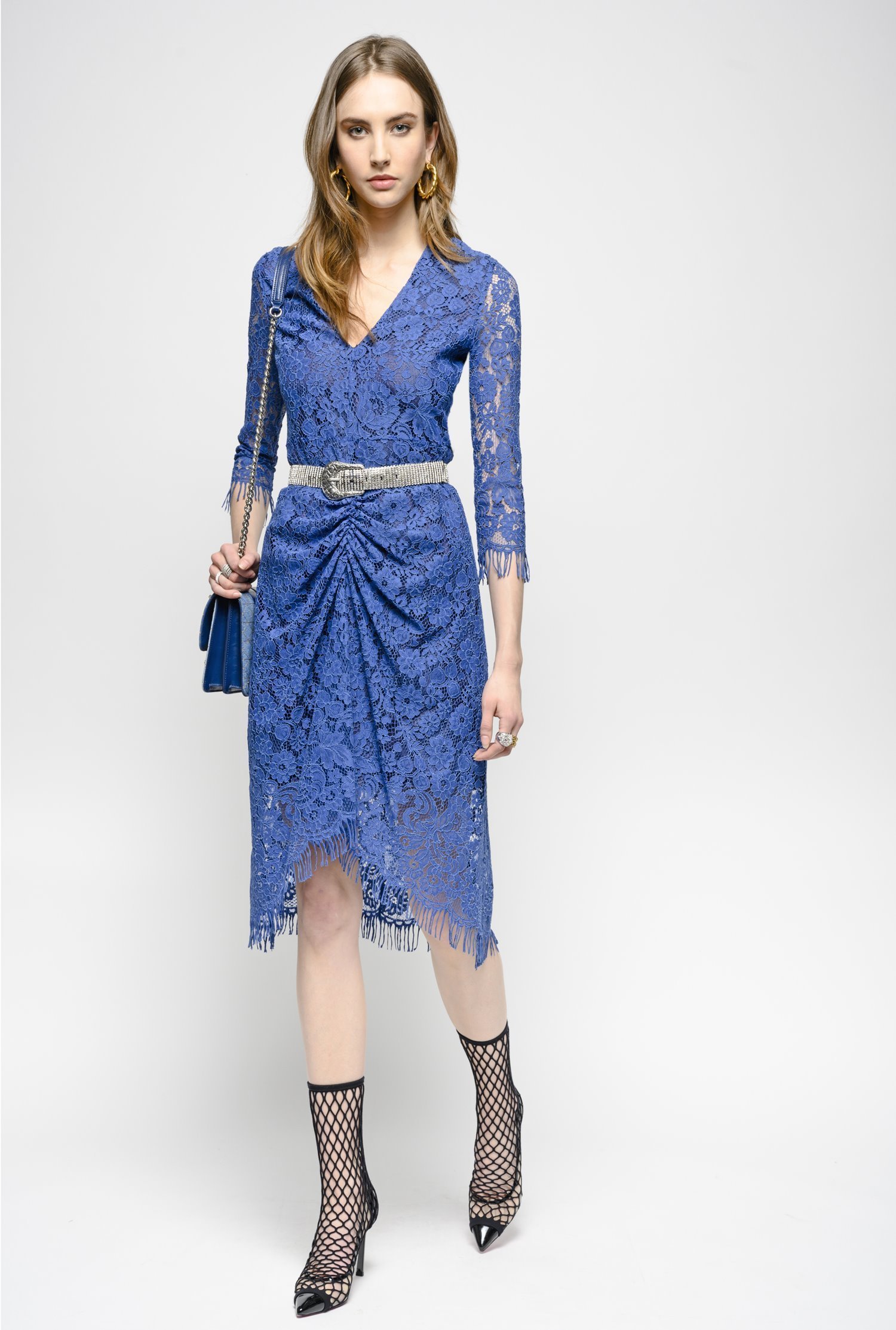 Abito mi di in pizzo Pinko primavera estate 2019