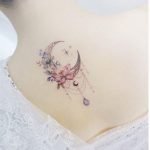Romantico tatuaggio Acchiappasogni sulla schiena