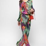 Tuta intera floreale Pinko primavera estate 2019 prezzo 350 euro
