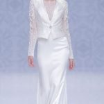 Abito da sposa con giacchino Carlo Pignatelli 2020