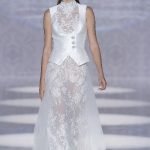 Abito da sposa con gilet Carlo Pignatelli 2020