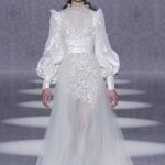 Abito da sposa con maniche lunghe Carlo Pignatelli 2020