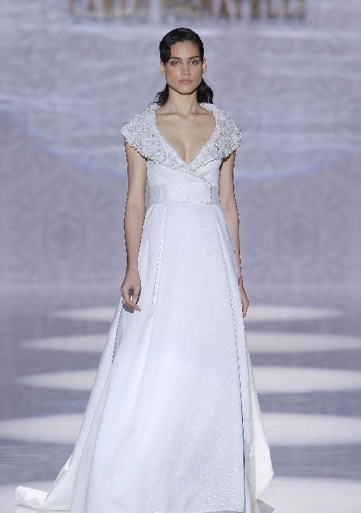 Abito da sposa stile anni 50 Carlo Pignatelli 2020