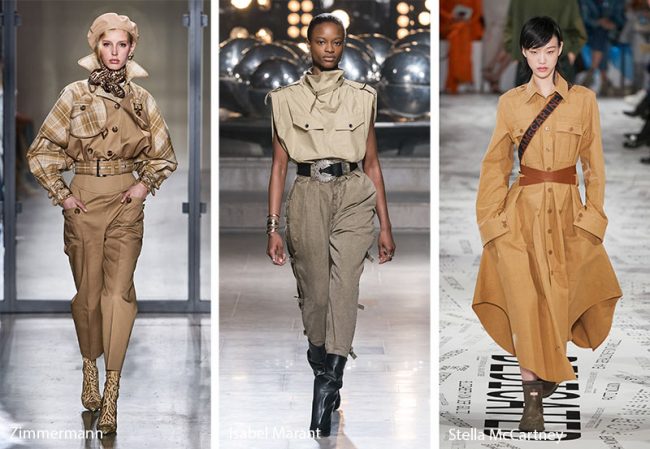 Abbigliamento stile safari chic moda inverno 2019 2020 Abbigliamento stile safari chic moda inverno 2019 2020