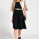 Abito nero Rinascimento collezione autunno inverno prezzo 79 euro