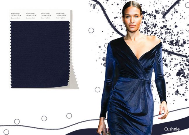 Blu notte Tendenza Colori Moda Inverno 2019 2020 Blu notte Tendenza Colori Moda Inverno 2019 2020