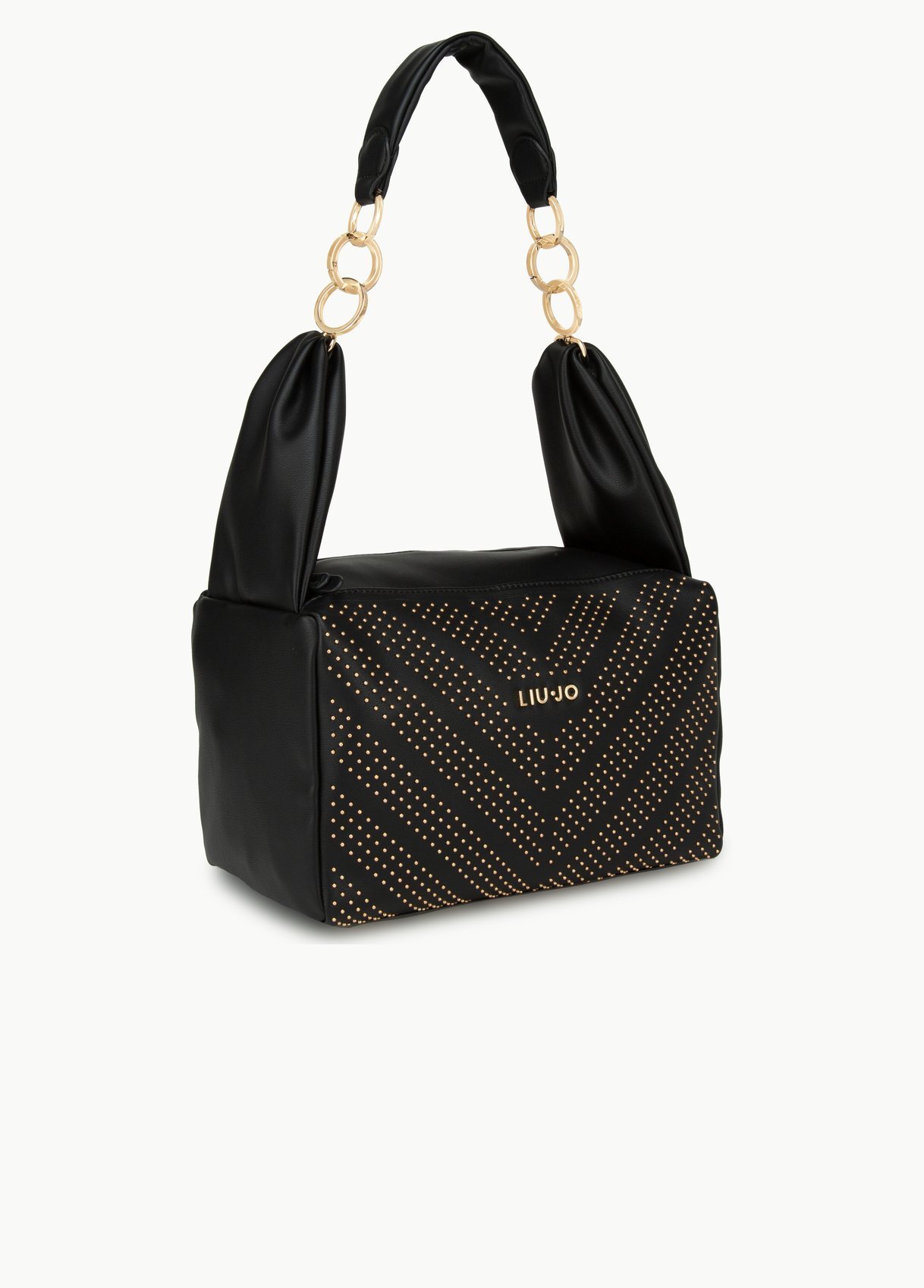 Borsa a spalla con borchie Liu Jo inverno 2019 2020 prezzo 149 euro