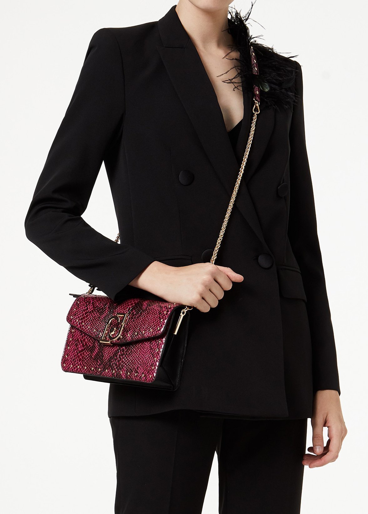 Borsetta pitonata Liu Jo prezzo 139 euro inverno 2019 2020