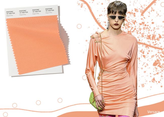 Colore Rosa Pesca moda abbigliamento donna inverno 2019 2020 Colore Rosa Pesca moda abbigliamento donna inverno 2019 2020