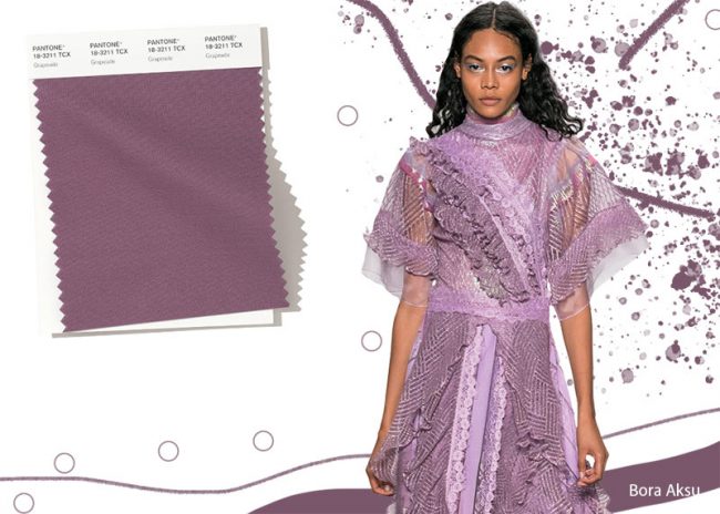Grapeade viola Malva Colore Moda inverno 2019 2020 Grapeade viola Malva Colore Moda inverno 2019 2020
