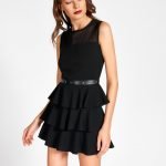Mini dress a balze Rinascimento autunno inverno 2019 2020