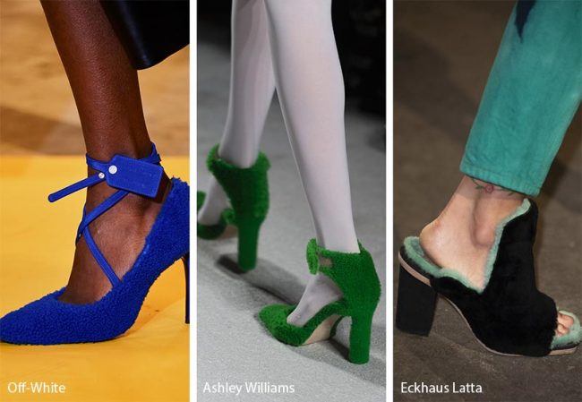 Scarpe di pelliccia moda inverno 2019 2020 Scarpe di pelliccia moda inverno 2019 2020
