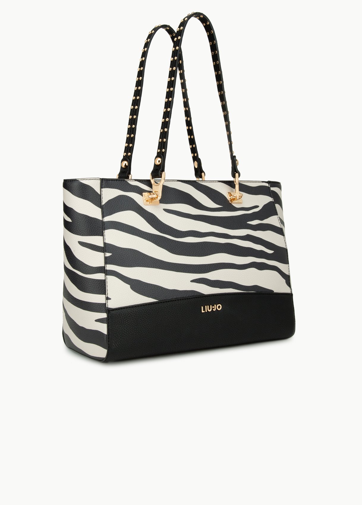 Shopping bag zebrato Liu Jo autunno inverno 2019 2020 prezzo 179 euro